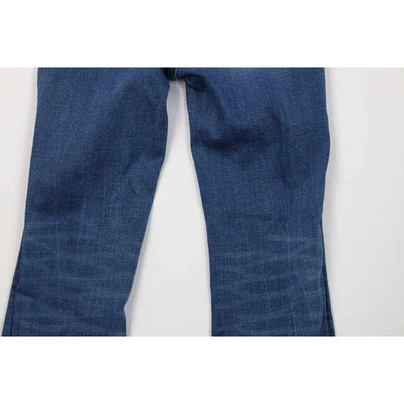 Buckle BKE Womens 26 Faded Thick Stitch Stretch Stella Slim Fit Bootcut Jeans - Picture 12 of 13